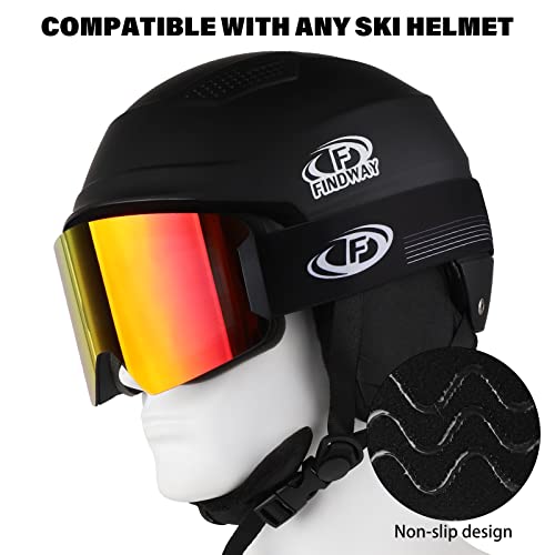 Findway Skibrille, OTG-Ski-Snowboardbrille