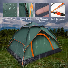 SUCIKORIO 4-Person Camping Tent