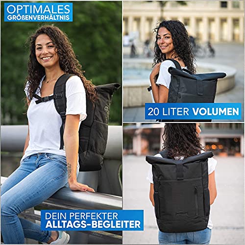 Invilus Rolltop Backpack - Your Perfect Daily Companion