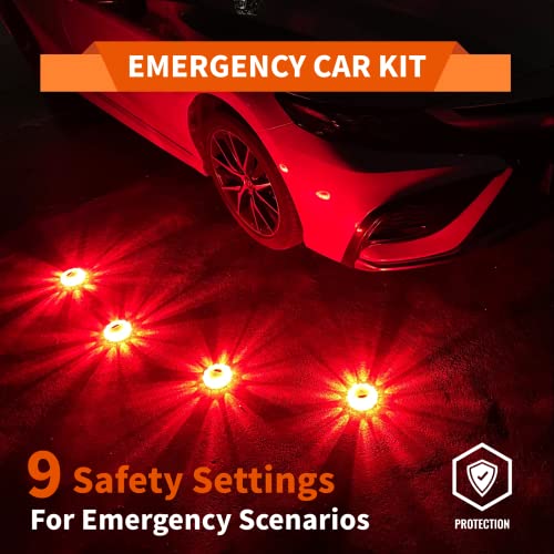 Markstor LED Road Flares 3 Pack Roadside Emergency Car Kit
