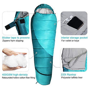 Forceatt Mummy Sleeping Bag,