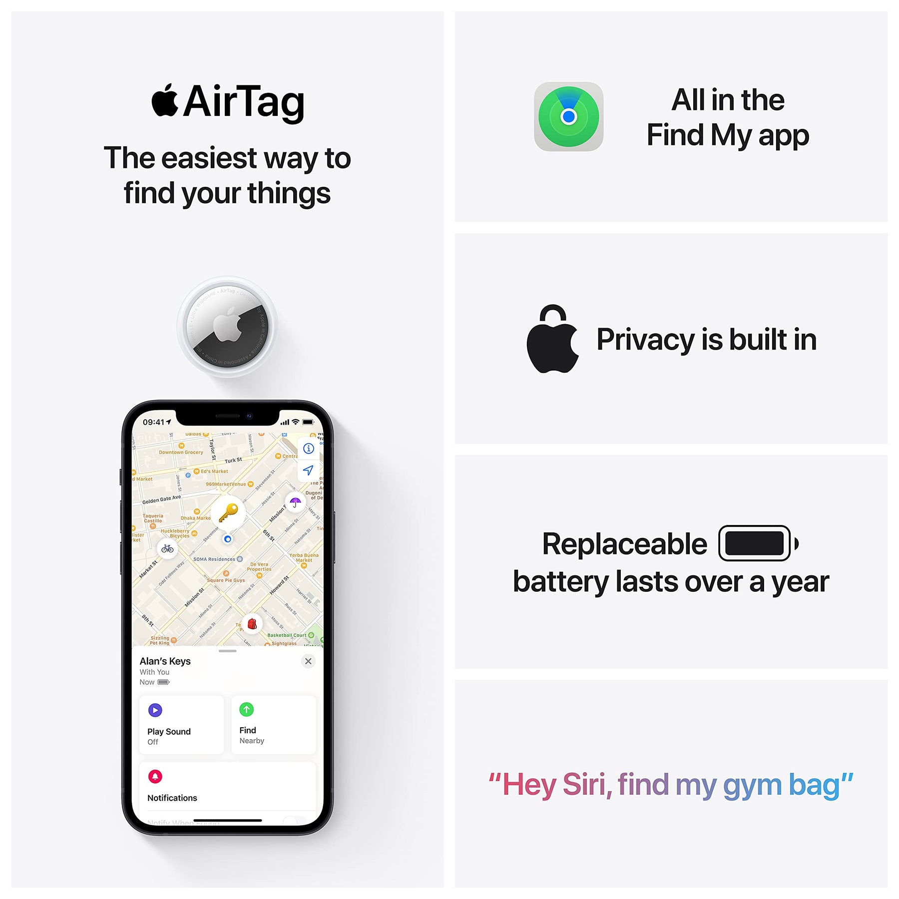 Apple AirTag (4 pack)