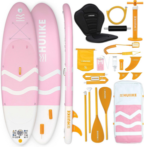 HUIIKE Adult Inflatable Paddle Board with Quality Accessories